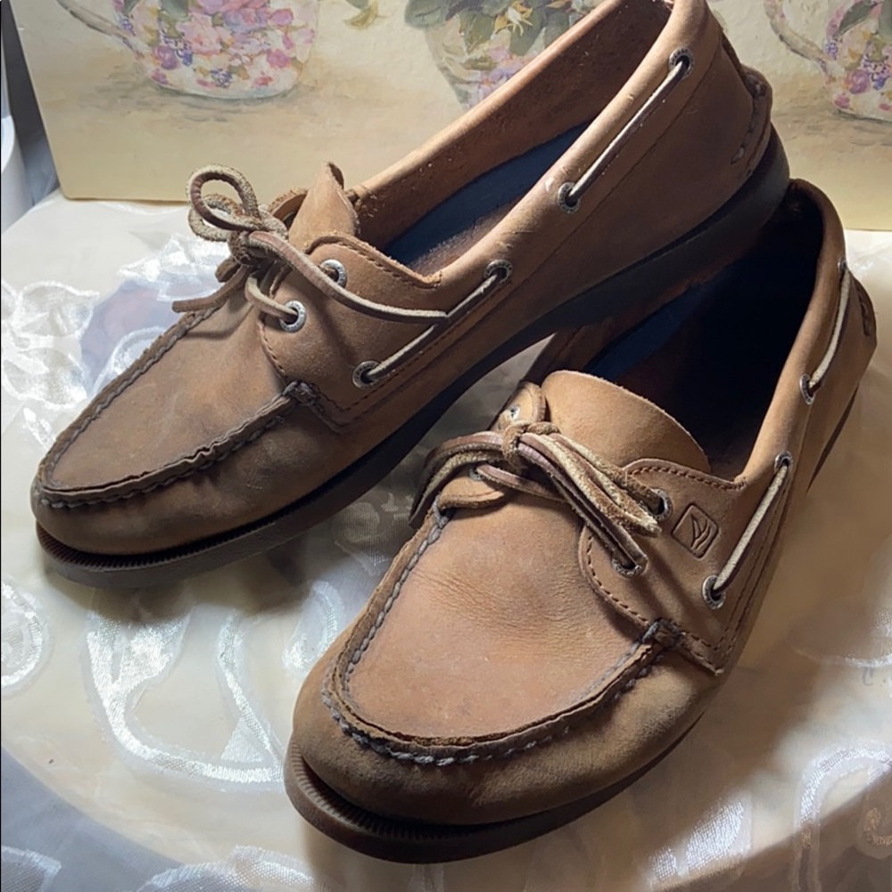 Sperry boat shoes Sz 9M 1097640 brown top sider